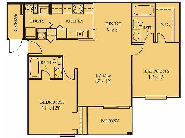 Floor plan The Springs