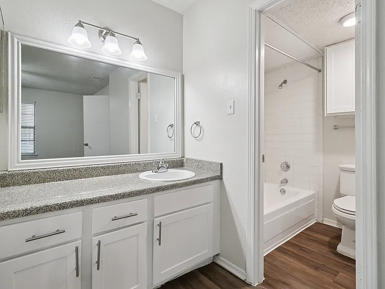 A4 Vanity and bath
