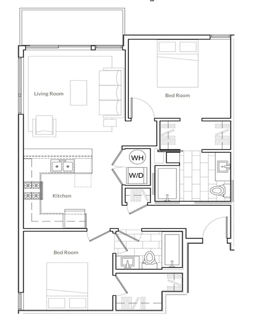 Floor plan Longs