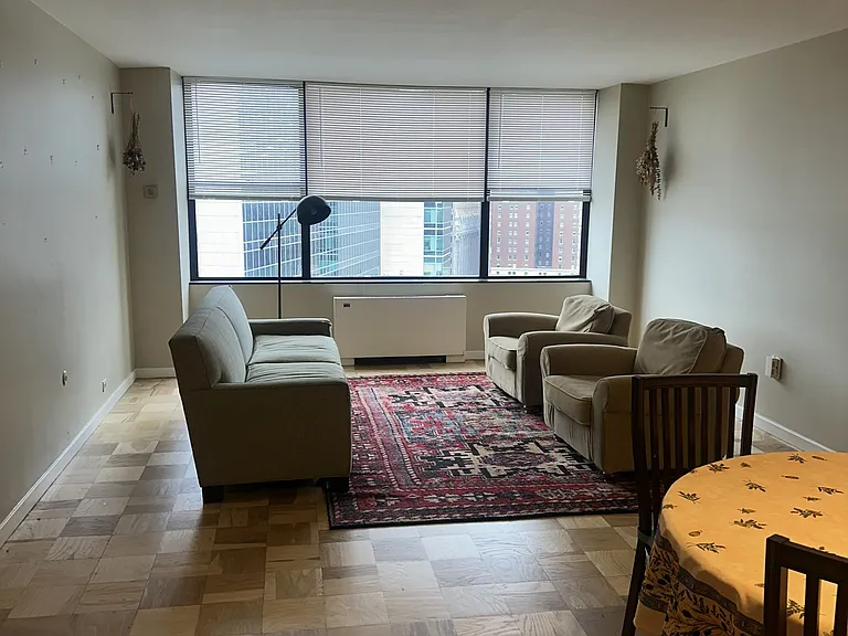 Open concept living room/dining room
