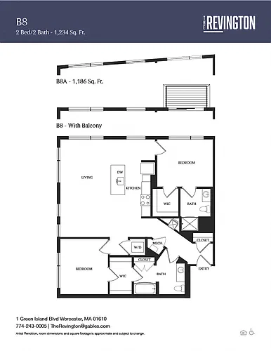 Floor plan B8