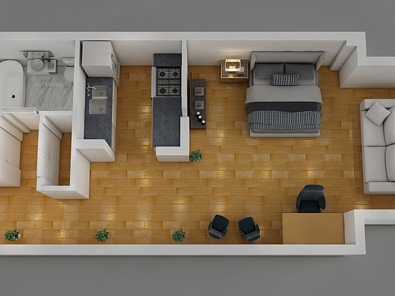 2nd image of 150 W 111th St #B