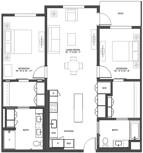 Floor plan B30