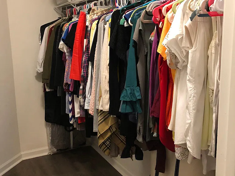 Large walk in closet