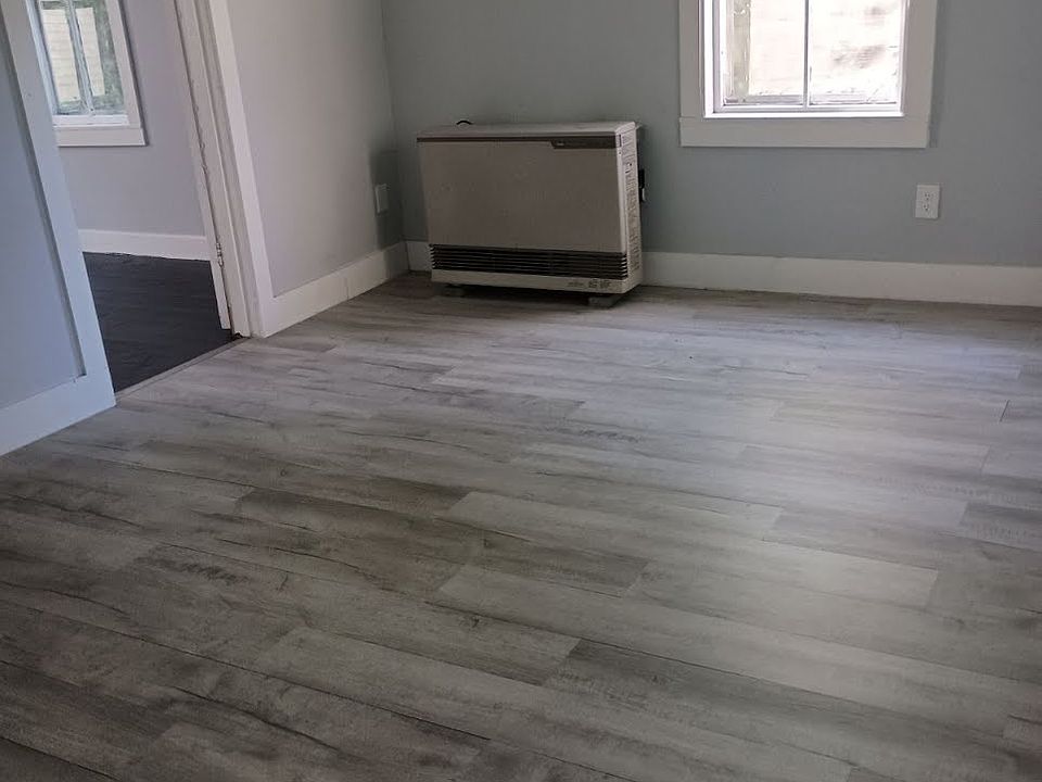 Living room, with direct vent propane gas heater