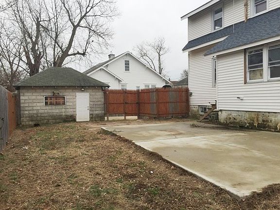 Back Yard & Detached Garage