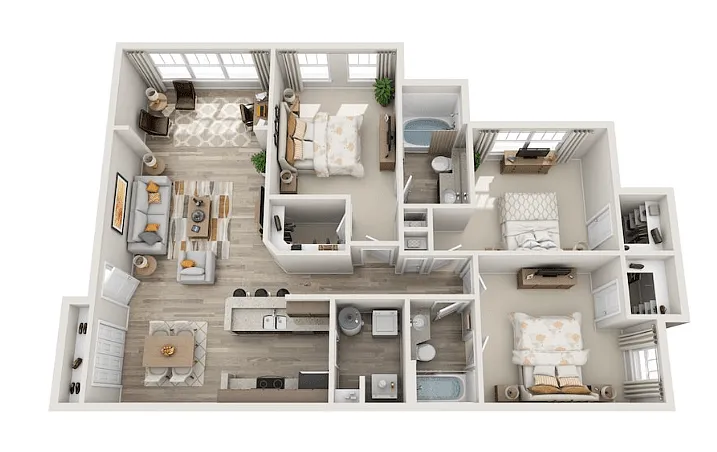 Floor plan Clipper