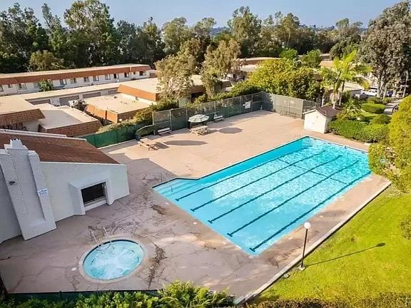1 of 2 Olympic sized pools. Jacuzzi on site