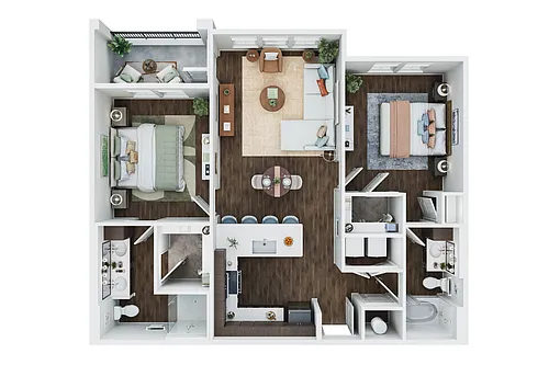 Floor plan The Palmera
