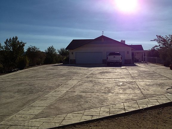 Stamped Concrete ~1000SF gar