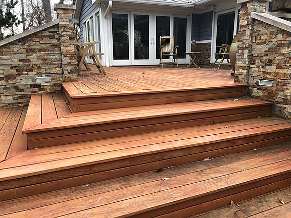 Brazilian Teak Cumaru Deck