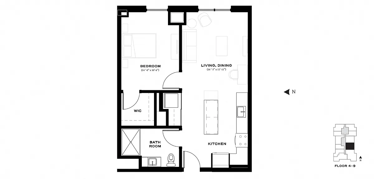Floor plan A6