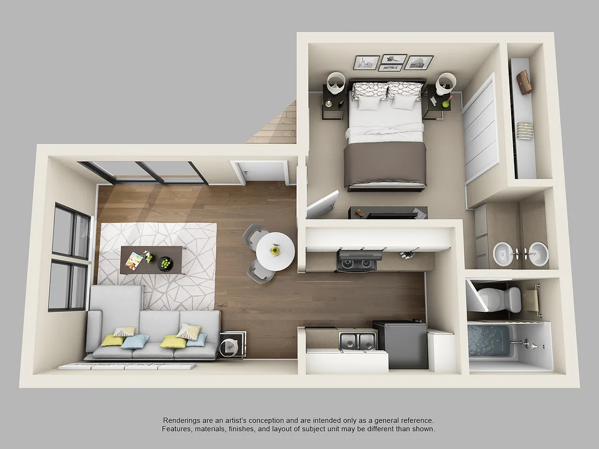 Floor plan A1 496