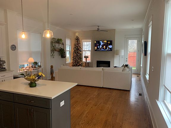 Living room and Kitchen