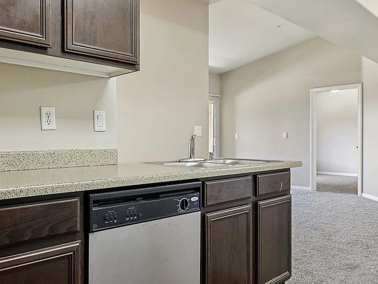 F3x2 Kitchen View to Living Room