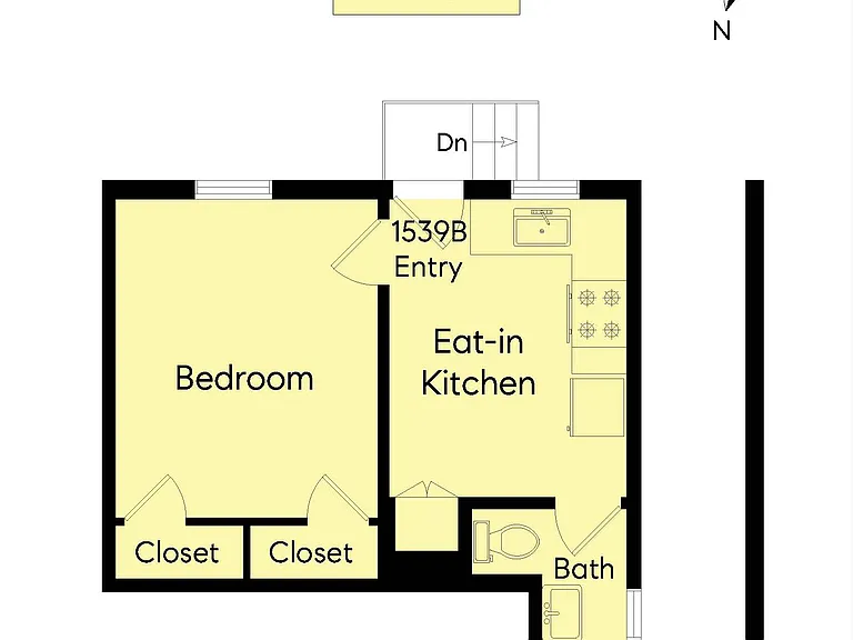 Floor Plan of 1539B