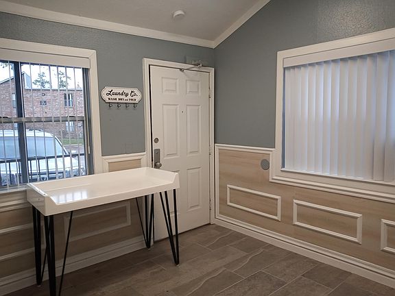 Our Laundry facilities have a table for easy folding of your clothes or sorting socks.