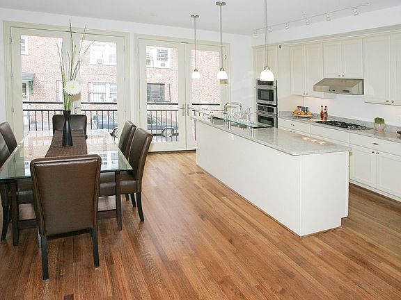 Dining Room & Kitchen, double french doors