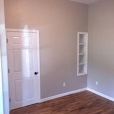 Custom built-in shelving