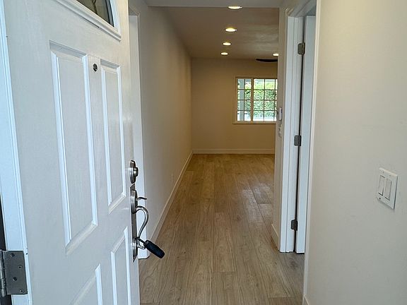 Hallway into home
