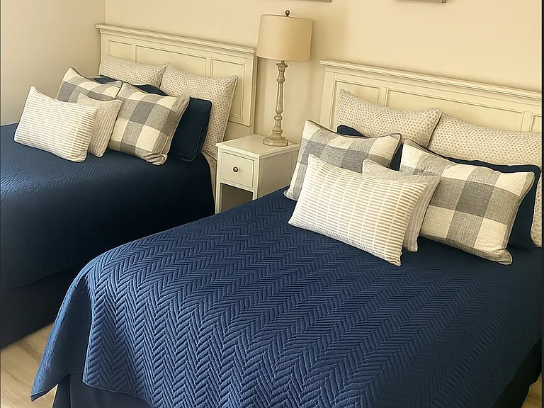 Beautifully updated bedroom.