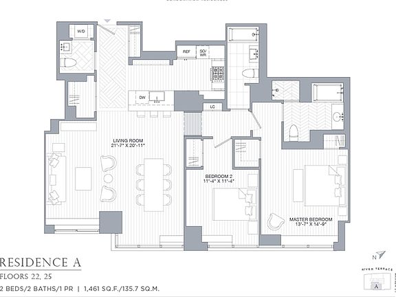2nd image of 212 Warren St APT 22A