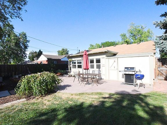 Backyard and patio