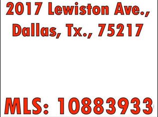 2017 Lewiston Ave, Dallas, TX 75217