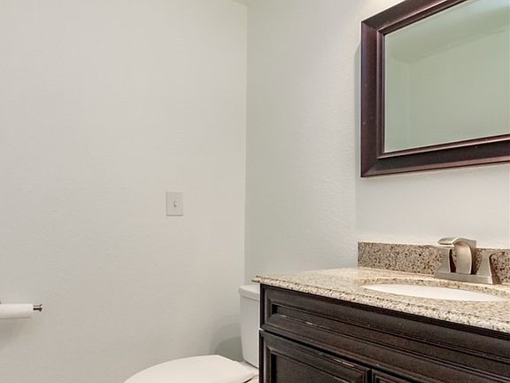 1/2 bathroom on the bottom floor