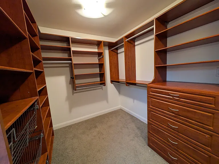 Master closet