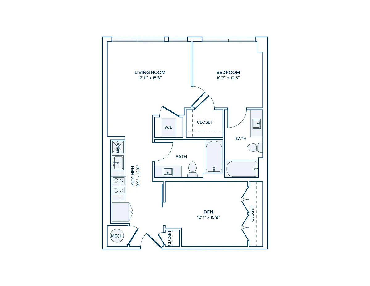 Floor plan A21D