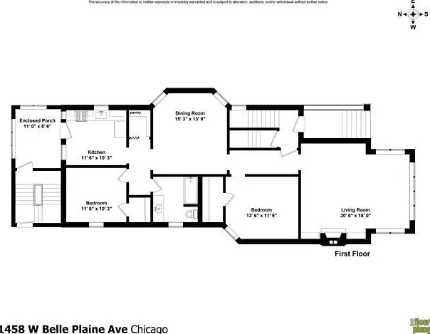 1458 W Belle Plaine Ave — Photo 1