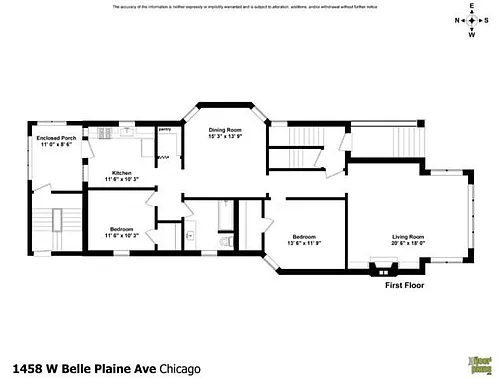 1458 W Belle Plaine Ave Photo 1