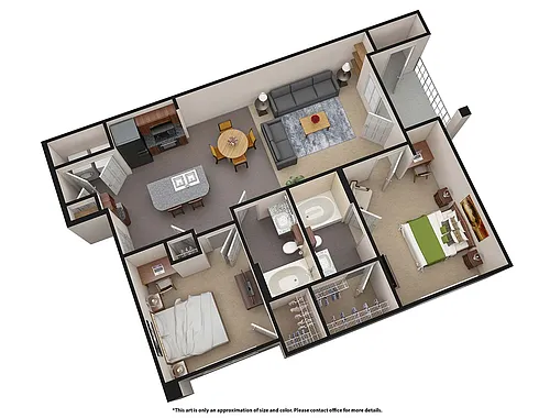 Floor plan B3