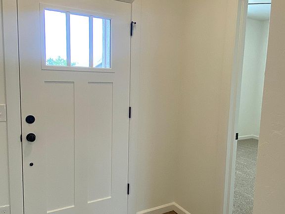 Front Door (Also Pictured: Door to Bedroom #2)