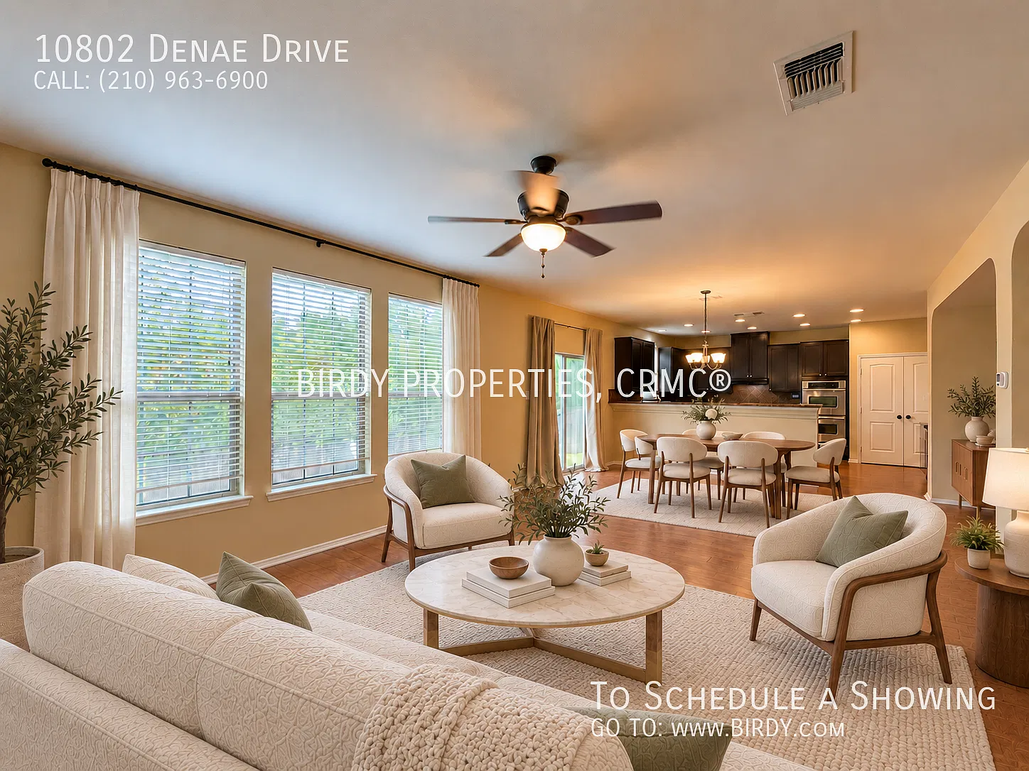 "Spacious 3-Bed Sanctuary with 2.5 Baths in Live Oak - Your Dream Home Awaits at 10802 Denae Drive!" — Photo 3