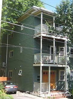 Building Exterior : Unit #3 located on the 3rd floor, private front deck located off of living room.