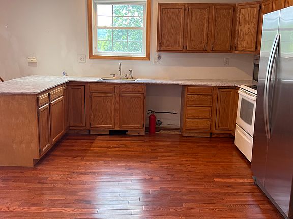 Not pictured- new butcher block counters and new dishwasher