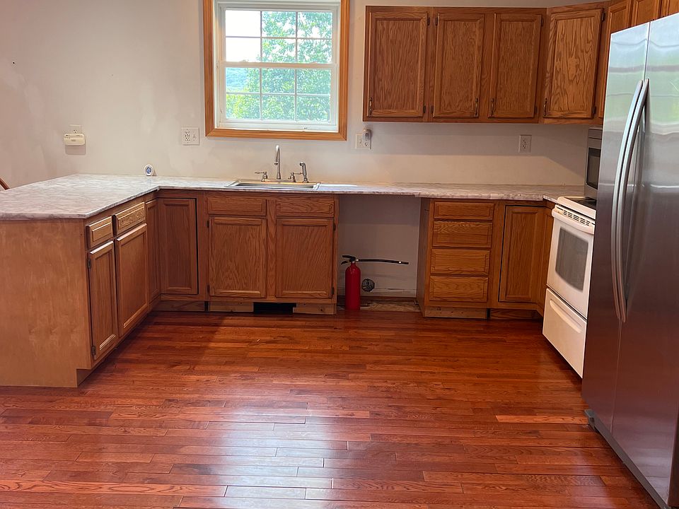 Not pictured- new butcher block counters and new dishwasher