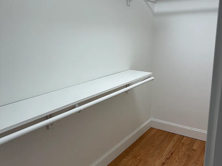 Master bedroom walk-in closet