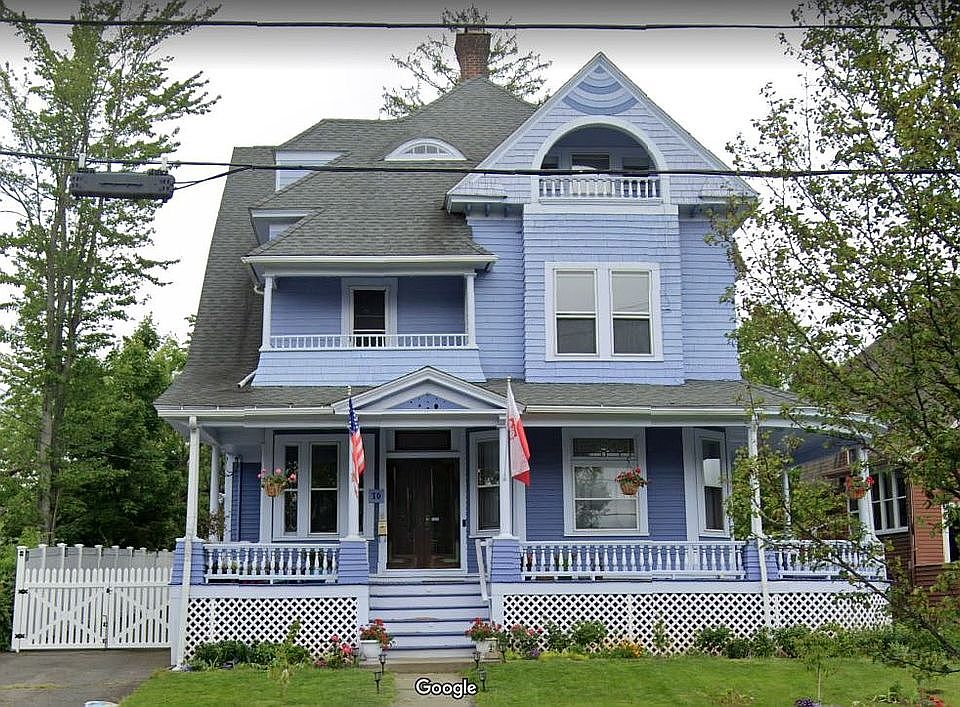 Fron of the house with fence