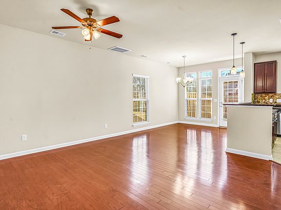 Open concept floor plan