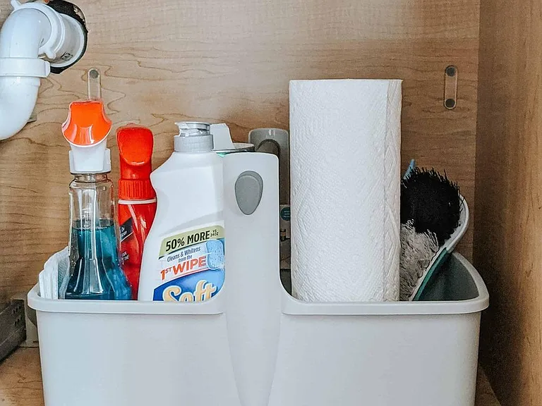 Stay worry-free with our fully-stocked cleaning supplies, including bleach, tissue, and brushes.