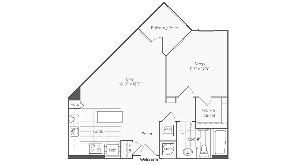 Floor plan Aspen Hill