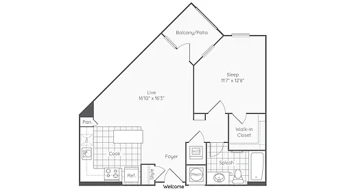 Floor plan Aspen Hill