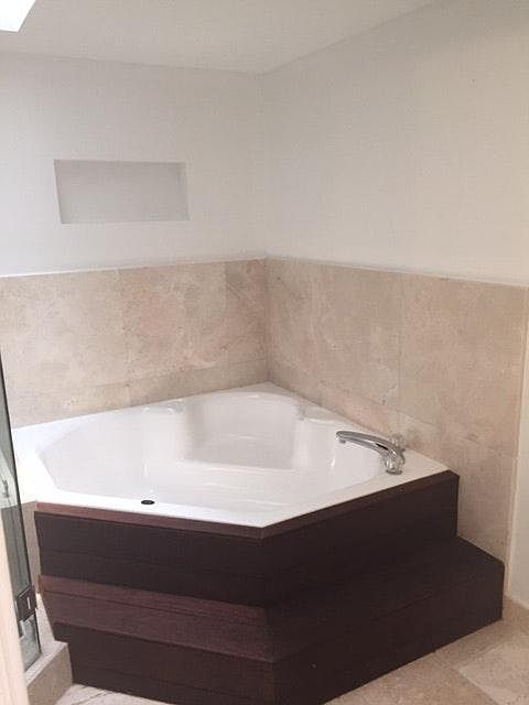 Master bathroom spa
