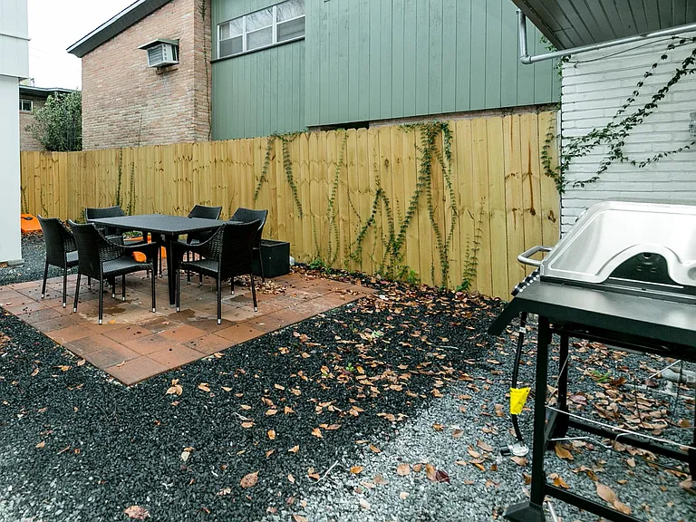 Huge patio