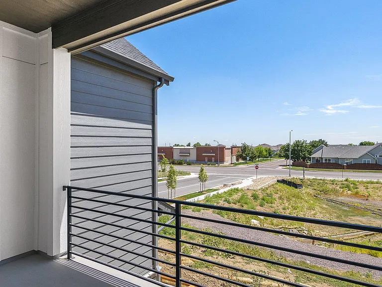 Oversized Covered Patio w/ Upgraded Railing - Adjacent to Living Room. Perfect for your Morning Coffee or a Glass of Wine after Work