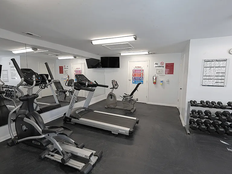 Well-Equipped Fitness Center