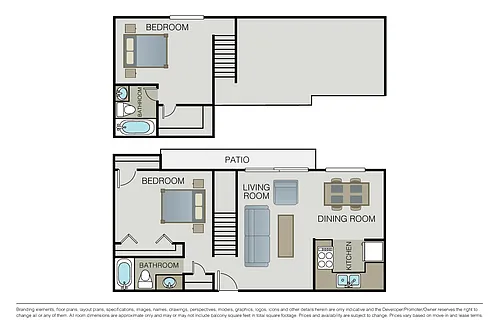 Floor plan The San Rafael Townhome